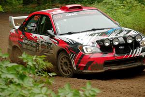 Dan Colburn / Cameron Case Subaru Impreza on SS5, Steamboat II.