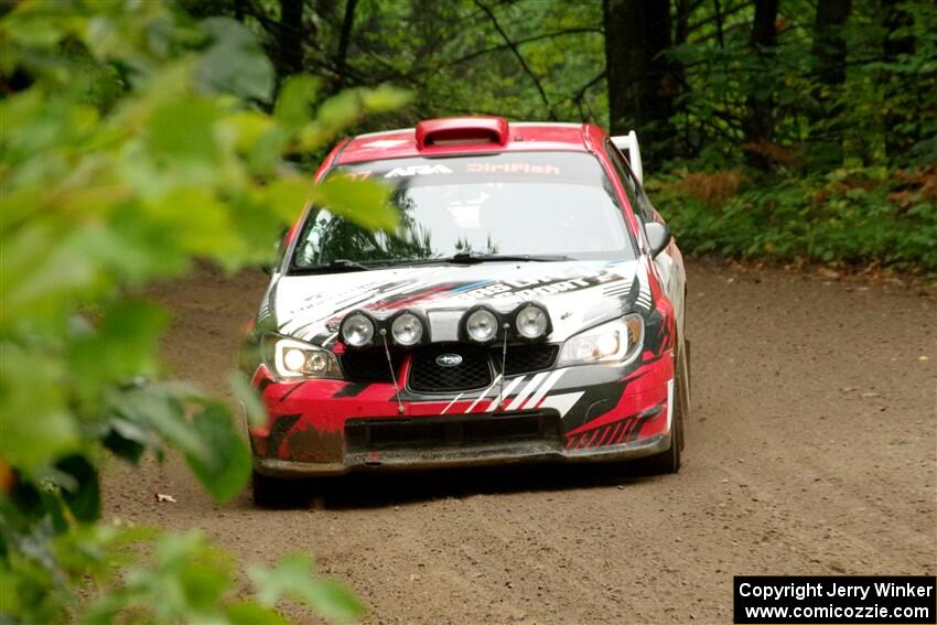 Dan Colburn / Cameron Case Subaru Impreza on SS5, Steamboat II.