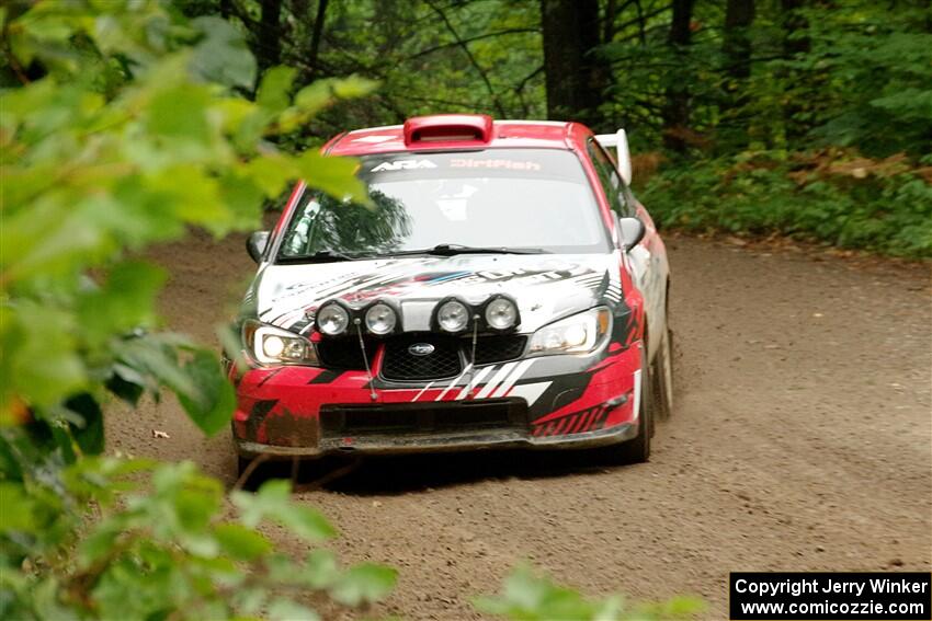 Dan Colburn / Cameron Case Subaru Impreza on SS5, Steamboat II.