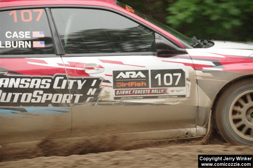 Dan Colburn / Cameron Case Subaru Impreza on SS5, Steamboat II.