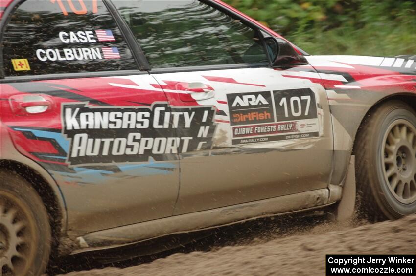 Dan Colburn / Cameron Case Subaru Impreza on SS5, Steamboat II.