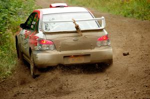 Dan Colburn / Cameron Case Subaru Impreza on SS5, Steamboat II.