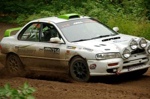 Jordon Haberer / Kevin Allen Subaru Impreza on SS5, Steamboat II.