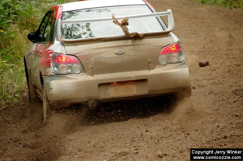 Dan Colburn / Cameron Case Subaru Impreza on SS5, Steamboat II.