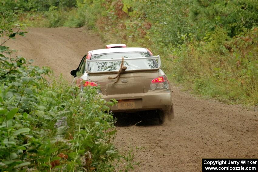 Dan Colburn / Cameron Case Subaru Impreza on SS5, Steamboat II.