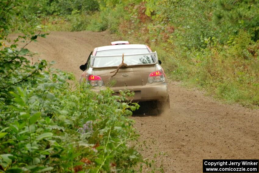 Dan Colburn / Cameron Case Subaru Impreza on SS5, Steamboat II.