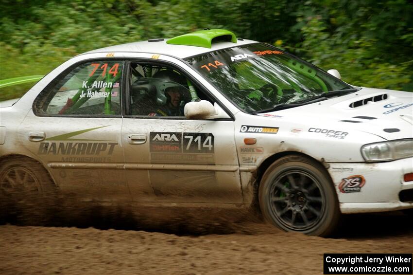 Jordon Haberer / Kevin Allen Subaru Impreza on SS5, Steamboat II.