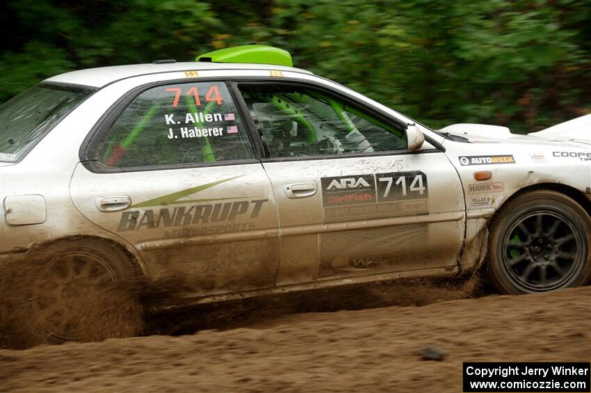 Jordon Haberer / Kevin Allen Subaru Impreza on SS5, Steamboat II.