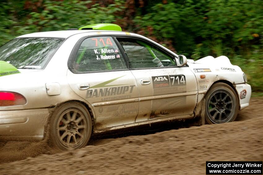 Jordon Haberer / Kevin Allen Subaru Impreza on SS5, Steamboat II.