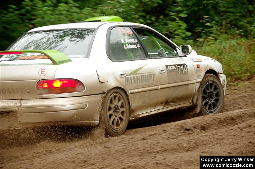 Jordon Haberer / Kevin Allen Subaru Impreza on SS5, Steamboat II.