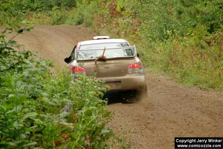 Dan Colburn / Cameron Case Subaru Impreza on SS5, Steamboat II.