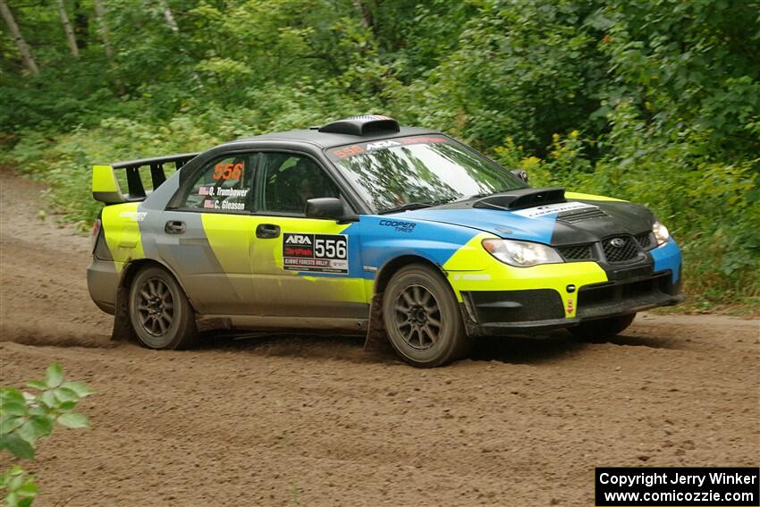 Colin Gleason / Quinn Trumbower Subaru Impreza 2.5RS on SS5, Steamboat II.