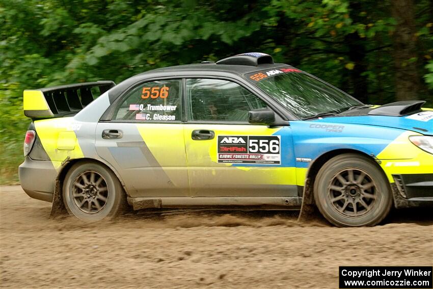 Colin Gleason / Quinn Trumbower Subaru Impreza 2.5RS on SS5, Steamboat II.