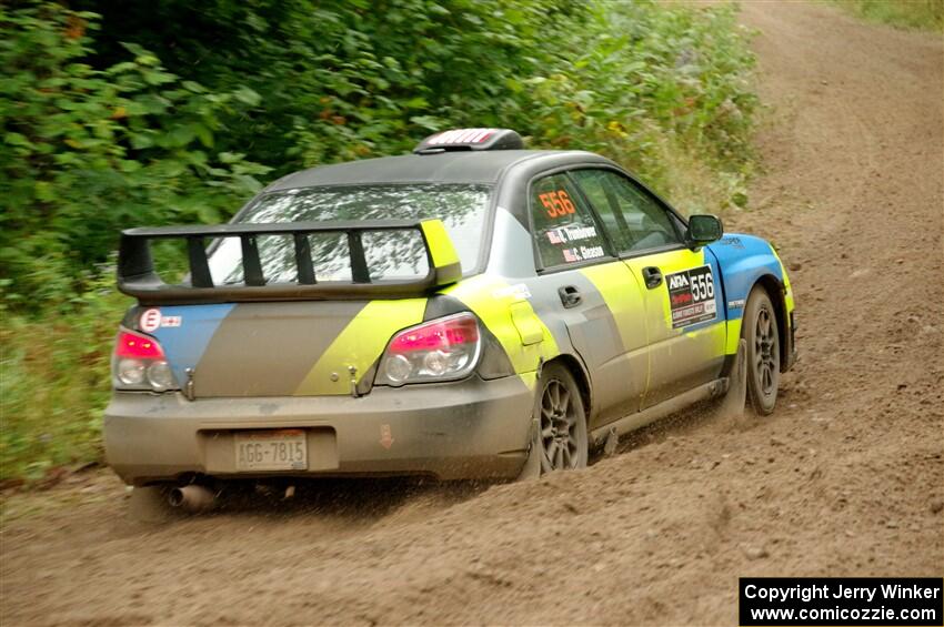 Colin Gleason / Quinn Trumbower Subaru Impreza 2.5RS on SS5, Steamboat II.