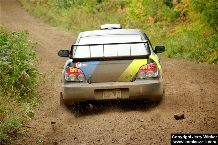 Colin Gleason / Quinn Trumbower Subaru Impreza 2.5RS on SS5, Steamboat II.