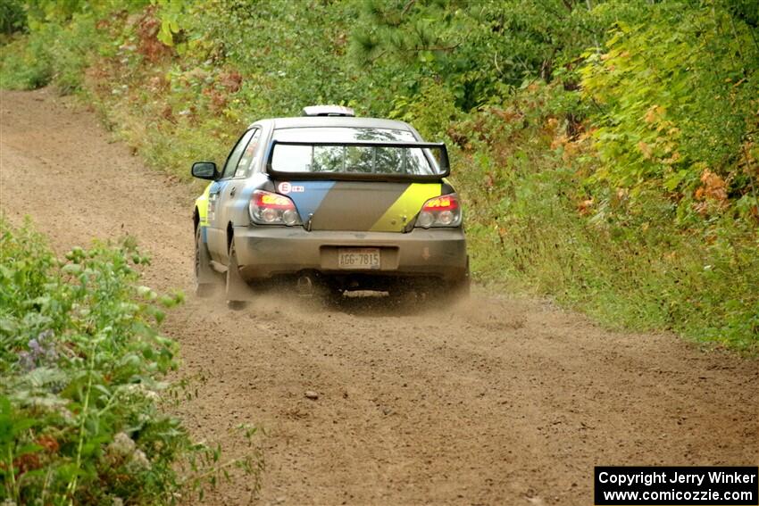 Colin Gleason / Quinn Trumbower Subaru Impreza 2.5RS on SS5, Steamboat II.