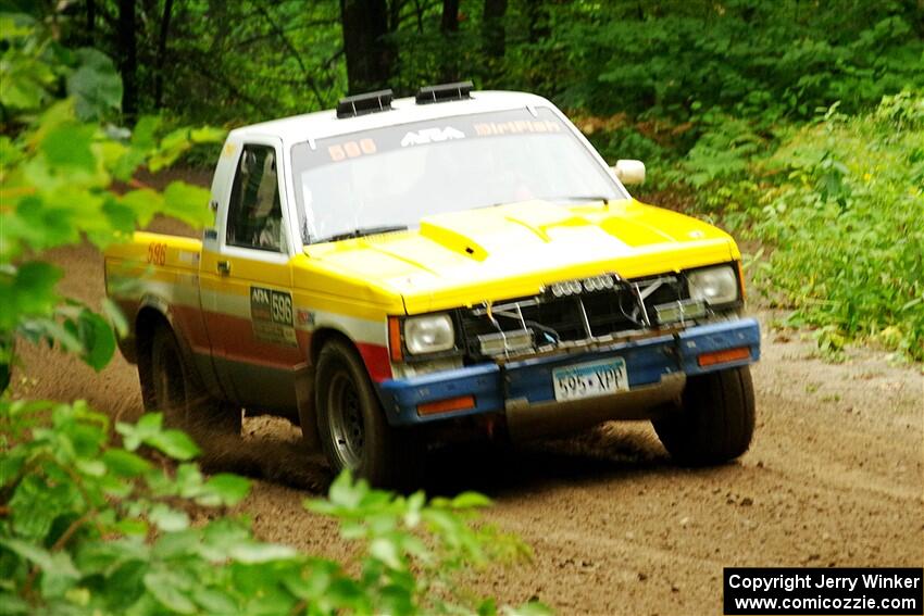 Scott Parrott / Ian Holmes Chevy S-10 on SS5, Steamboat II.