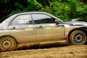 Todd Briley / Valerie Briley Subaru WRX STi on SS5, Steamboat II.