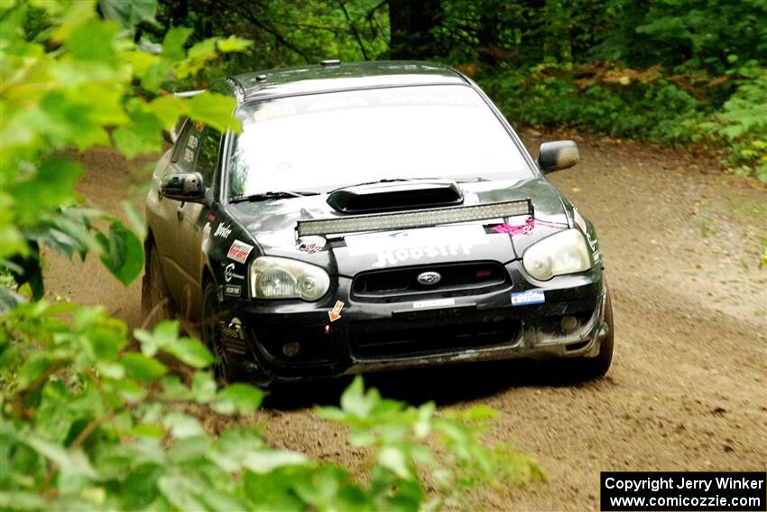 Todd Briley / Valerie Briley Subaru WRX STi on SS5, Steamboat II.