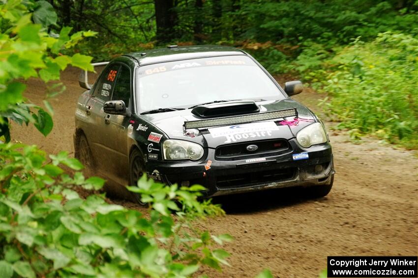 Todd Briley / Valerie Briley Subaru WRX STi on SS5, Steamboat II.