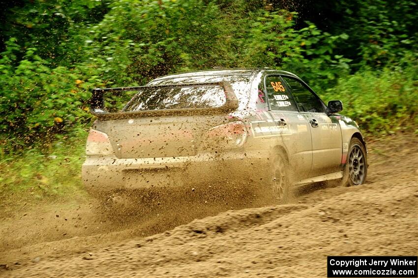 Todd Briley / Valerie Briley Subaru WRX STi on SS5, Steamboat II.