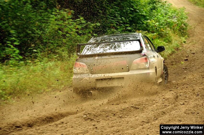 Todd Briley / Valerie Briley Subaru WRX STi on SS5, Steamboat II.