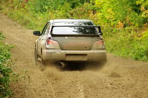 Todd Briley / Valerie Briley Subaru WRX STi on SS5, Steamboat II.