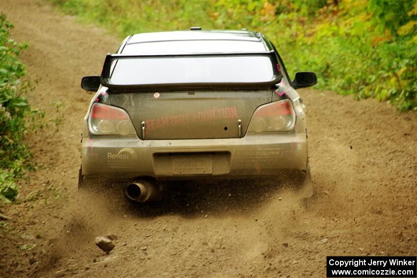 Todd Briley / Valerie Briley Subaru WRX STi on SS5, Steamboat II.