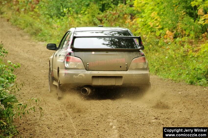 Todd Briley / Valerie Briley Subaru WRX STi on SS5, Steamboat II.