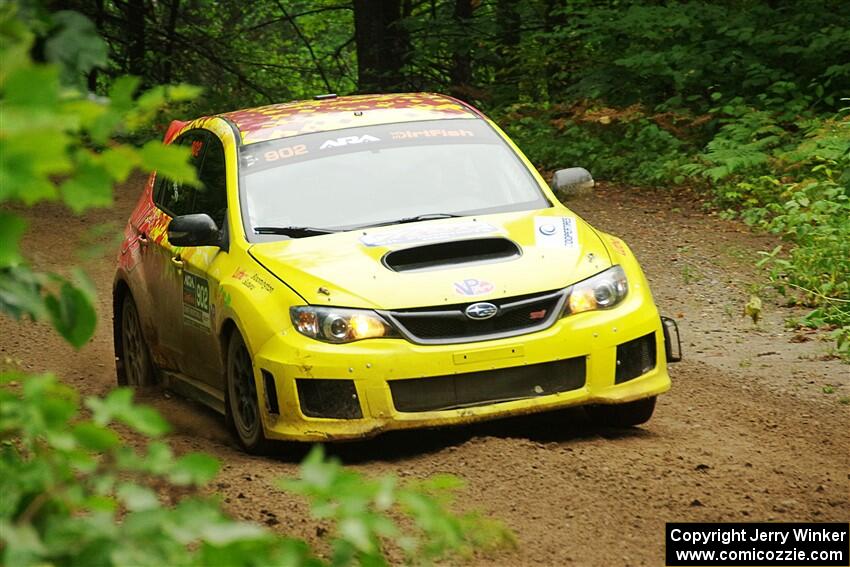 Scott Putnam / Spencer Putnam Subaru WRX STi on SS5, Steamboat II.