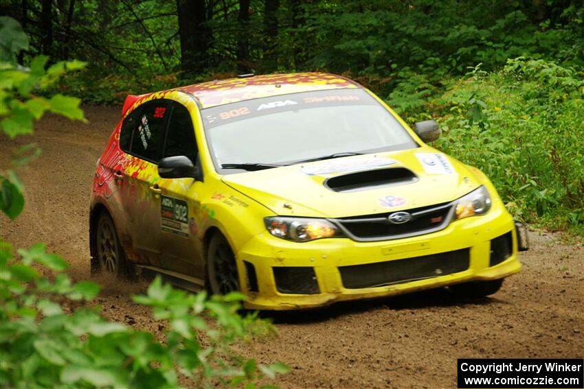 Scott Putnam / Spencer Putnam Subaru WRX STi on SS5, Steamboat II.