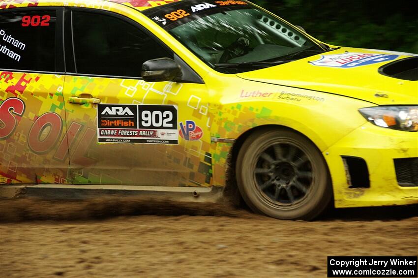 Scott Putnam / Spencer Putnam Subaru WRX STi on SS5, Steamboat II.