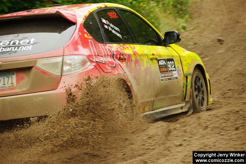 Scott Putnam / Spencer Putnam Subaru WRX STi on SS5, Steamboat II.