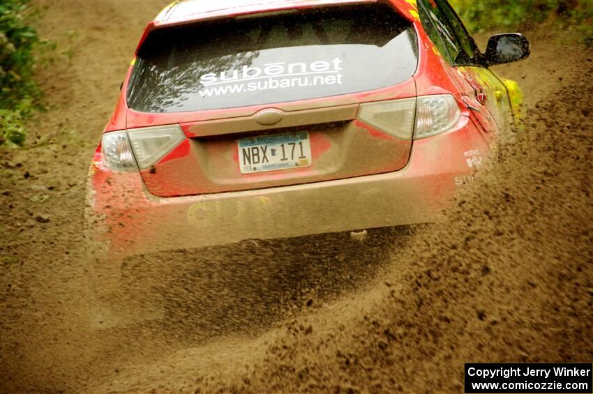 Scott Putnam / Spencer Putnam Subaru WRX STi on SS5, Steamboat II.