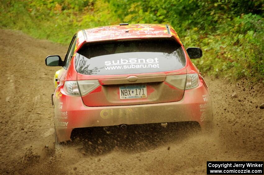 Scott Putnam / Spencer Putnam Subaru WRX STi on SS5, Steamboat II.