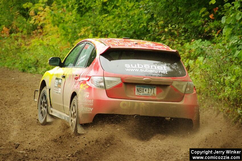 Scott Putnam / Spencer Putnam Subaru WRX STi on SS5, Steamboat II.