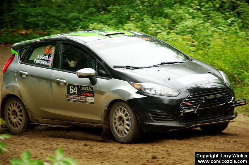 Paul Dickinson / Alison LaRoza Ford Fiesta on SS5, Steamboat II.