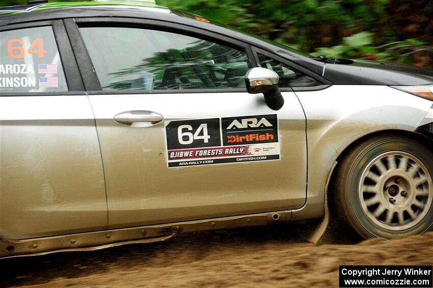 Paul Dickinson / Alison LaRoza Ford Fiesta on SS5, Steamboat II.