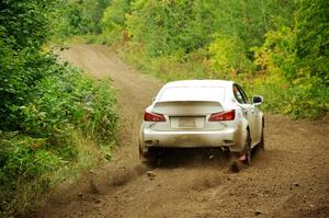 Nathan Odle / Elliot Odle Lexus IS250 on SS5, Steamboat II.