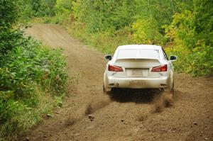 Nathan Odle / Elliot Odle Lexus IS250 on SS5, Steamboat II.