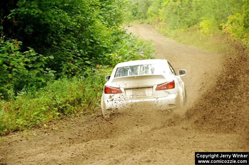 Nathan Odle / Elliot Odle Lexus IS250 on SS5, Steamboat II.