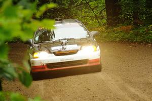 Jake Burke / Eric Schlee Honda Civic on SS5, Steamboat II.