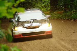 Jake Burke / Eric Schlee Honda Civic on SS5, Steamboat II.