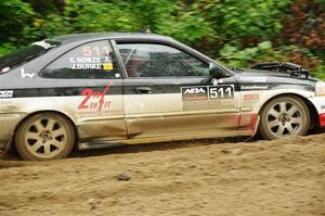 Jake Burke / Eric Schlee Honda Civic on SS5, Steamboat II.