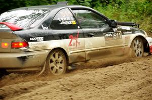 Jake Burke / Eric Schlee Honda Civic on SS5, Steamboat II.