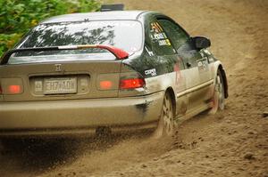 Jake Burke / Eric Schlee Honda Civic on SS5, Steamboat II.