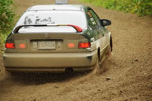 Jake Burke / Eric Schlee Honda Civic on SS5, Steamboat II.