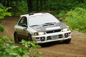 Aidan Hicks / John Hicks Subaru Impreza Wagon on SS5, Steamboat II.