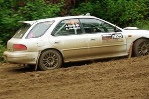 Aidan Hicks / John Hicks Subaru Impreza Wagon on SS5, Steamboat II.