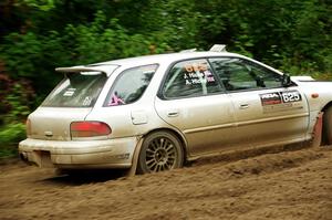 Aidan Hicks / John Hicks Subaru Impreza Wagon on SS5, Steamboat II.